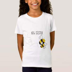 Irmã mais velha para ser camiseta de abelhão par