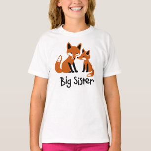 Irmã mais velha - t-shirt do anúncio da família