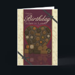 Irmã no cartão de aniversário da lei - chocolates<br><div class="desc">Irmã no cartão de aniversário da lei - chocolates</div>