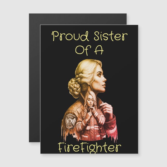 Irmã Orgulhosa De Uma Consequência De Fogo (Frente/Verso)