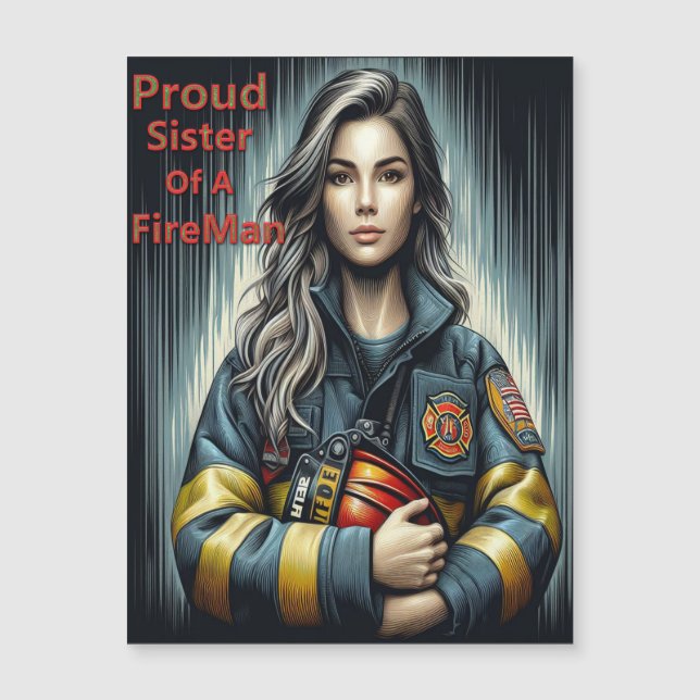 Irmã Orgulhosa De Uma Robótica FogoFighter (Frente)