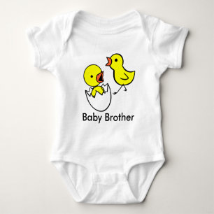 "Irmão Bebê" Pequeno Galinha Bonito Camisa de Cria