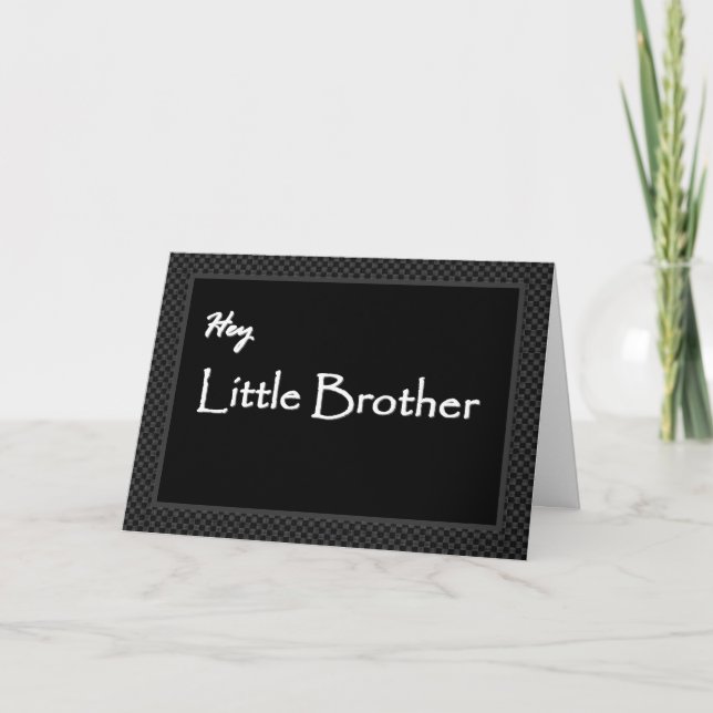 Irmão Convite de Noivo para Casamento Personalizáv (Frente)