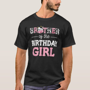 Irmão da Camisa da Menina de Aniversário Fazenda V