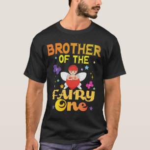 Irmão da Fada Um Irmão 1º Aniversário Camiseta