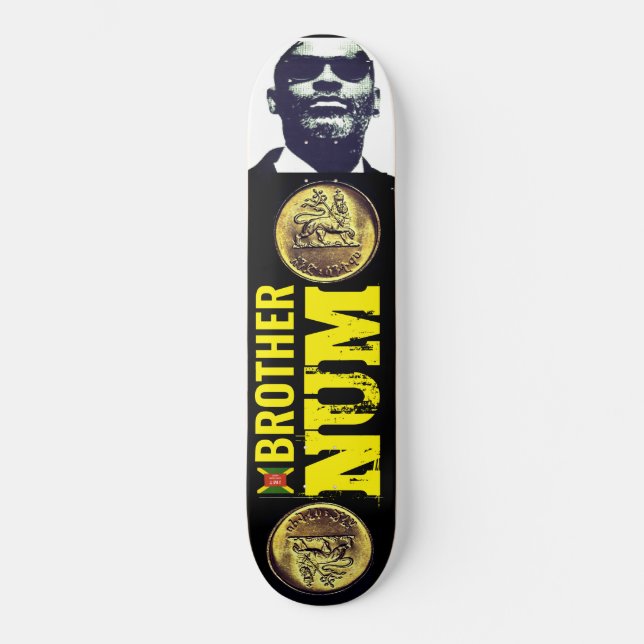 IRMÃO NÚM  RASTADUB Skateboard (Frente)