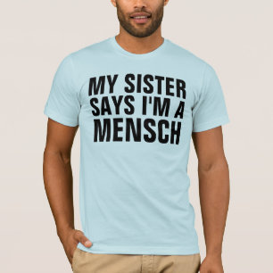 IRMÃO T-SHIRTS JEWISH MENSCH