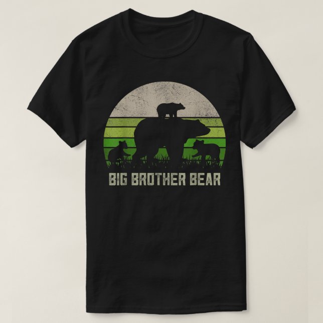 Irmãos Camisas De Irmãos, 3 Cub Bro Sis Big Br (Frente do Design)