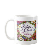 Irmãs em Cristo Caneca de Café Personalizada