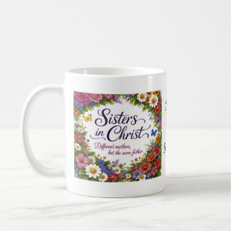 Irmãs em Cristo Caneca de Café Personalizada
