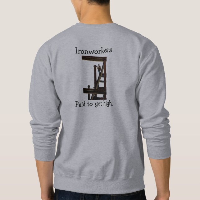 Ironários Pagos Para Comer Suéter De Camisa Alta (Verso)