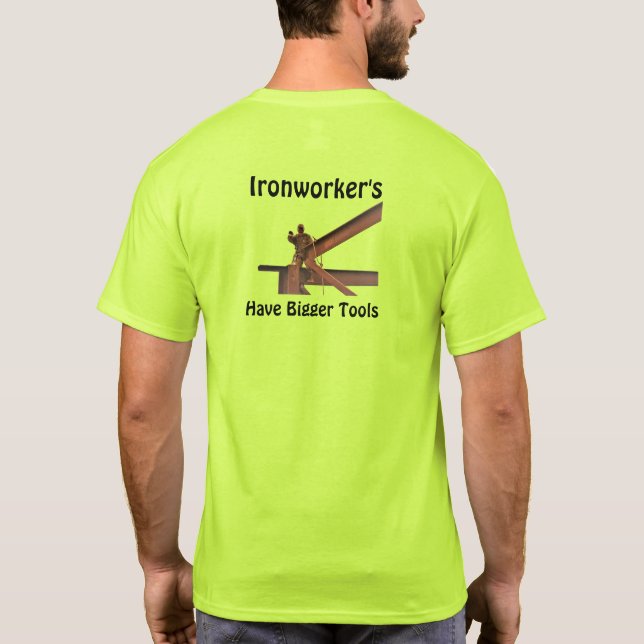 Ironworker Tools T-Shirt (Verso)