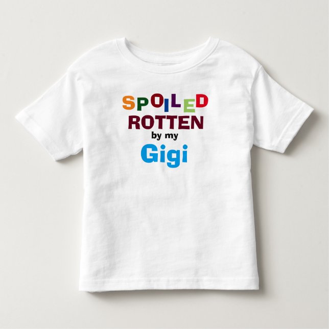 Irritado Por Minha Camisa Gigi Baby Todler (Frente)