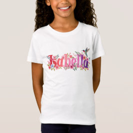 Isabella - Camisa Personalizada - Para Crianças