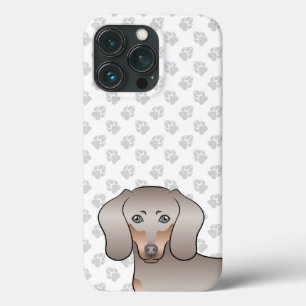 Isabella E Tan Short Hair Dachshund Head & Paws