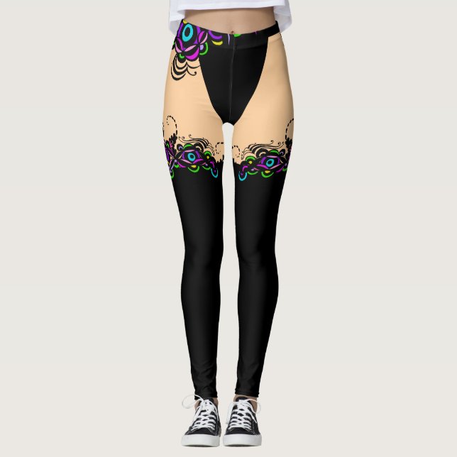 Isabella Illusion Leggings (Frente)