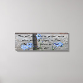 Isaiah 26, canvas do esquecimento