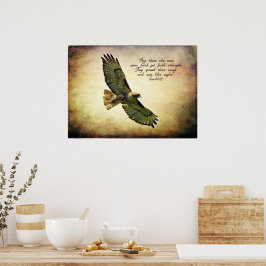 Isaiah 40:31 Poster Inspiracional