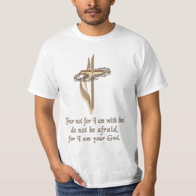 Isaiah 41:10 t-shirts (Frente)
