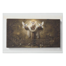 Isaiah 53:5 Impressão em Tela Cristã|Decoração com