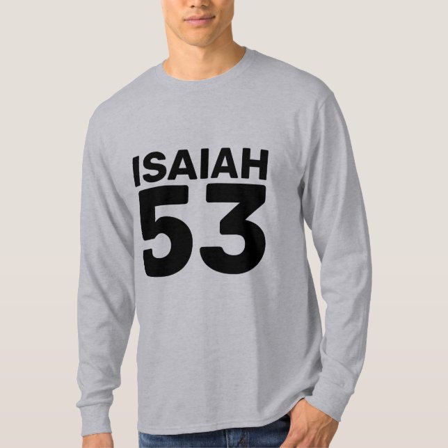 ISAIAH 53, MESSIANIC JEWISH T-SHIRTS (Frente)