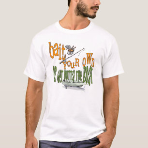 Isca Seu Próprio Camisa De Pesca