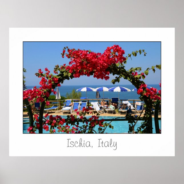 Ischia, Itália grande Poster (Frente)