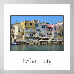Ischia, Poster quadrado Itália