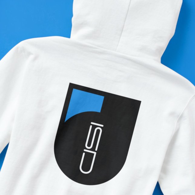 ISD Graphic Logo Retro Pullover Streetwear Hoodie (Criador carregado)