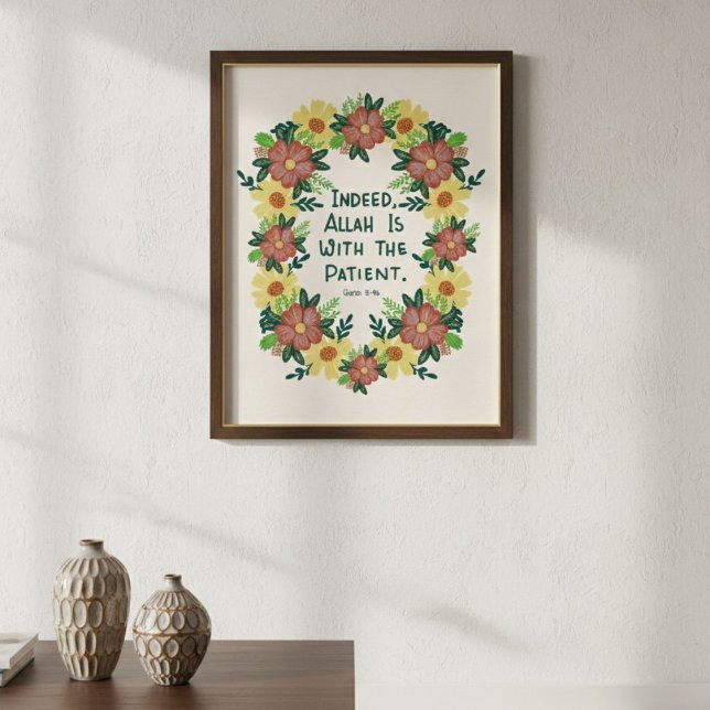 Islamic Allah Quran Wall Art Poster (Criador carregado)