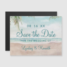 Island Breeze Painted Beach Wedding Salvar a Data