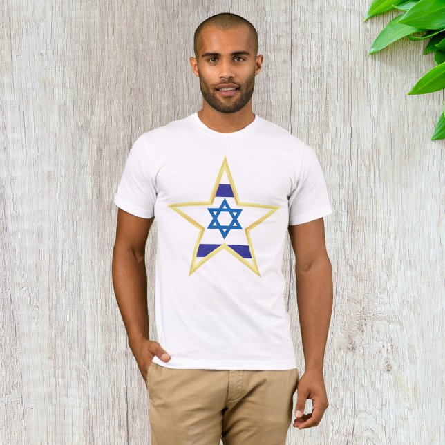 Israel Dourado Star T-Shirt (Criador carregado)