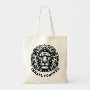 Israel Para Sempre. Leão de Judá. Bolsa Tote