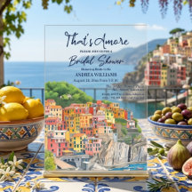 Isso É Amor Chuveiro de Noiva Riviera Italiana