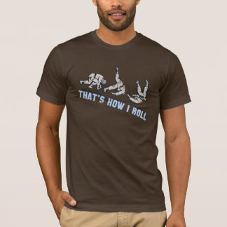 Isso é como eu rolo a camisa de T