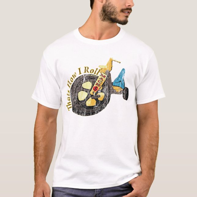 Isso é como eu rolo o Mach camisa de 5 T. Estilo (Frente)