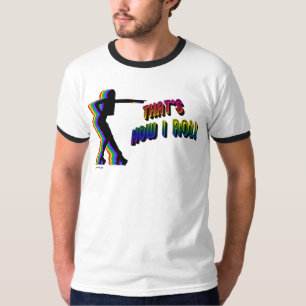 Isso é como eu rolo o t-shirt