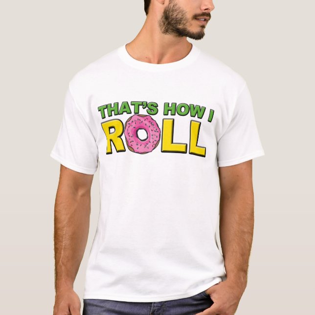 Isso é como eu rolo o t-shirt (Frente)