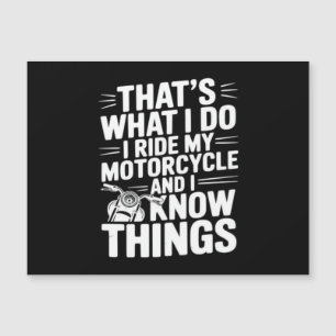 Isso é o que eu faço Eu ando de Motocicleta e eu s