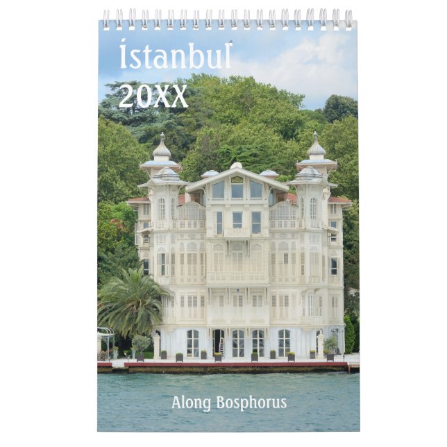 Istambul ao longo do Calendário Bósforo 2021 (Capa)