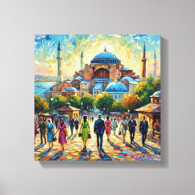 Istanbul Hagia Sophia Decoração de Interiores à Be (Frente)
