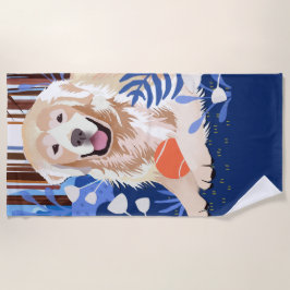 ISTO É VERDADEIRAMENTE Ouro, toalha de praia para 