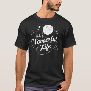 It&x27; é uma vida maravilhosa - Título T-Shirt cl