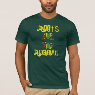 ITAL enraíza o t-shirt da reggae