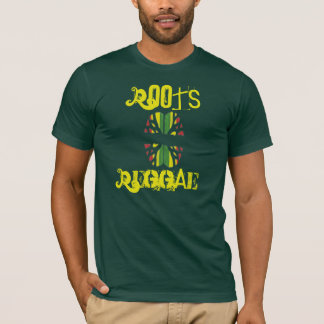 ITAL enraíza o t-shirt da reggae