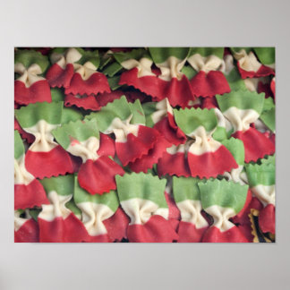 Itália 3 Poster de massas coloridas