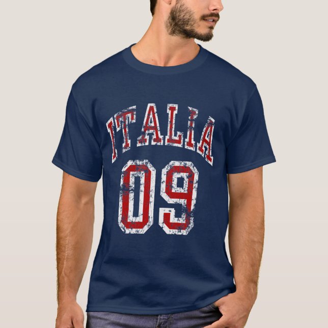 Italia camisas de 09 t (Frente)