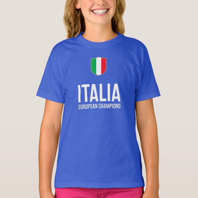 Italia European Champions T-Shirt (Frente)