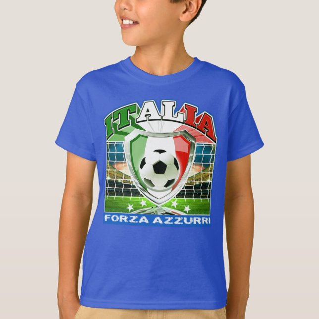 Italia Soccer T-Shirt (Frente)