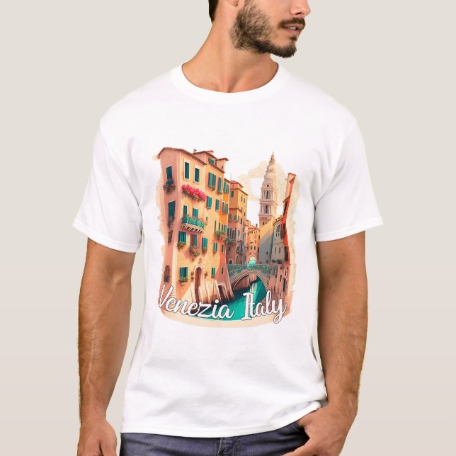 Itália T-shirt Venezia (Frente)